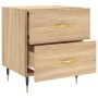 Sonoma oak engineered wood bedside table 40x35x47.5 cm by vidaXL, Nightstands - Ref: Foro24-827266, Price: 47,99 €, Discount: %