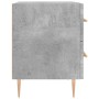 Mesita noche 2 uds madera ingeniería gris hormigón 40x35x47,5cm de vidaXL, Mesitas de noche - Ref: Foro24-827285, Precio: 97,...