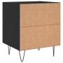 Mesita de noche madera de ingeniería negro 40x35x47,5 cm de vidaXL, Mesitas de noche - Ref: Foro24-827294, Precio: 53,98 €, D...