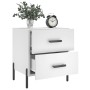 Nightstands 2 pcs engineered wood white 40x35x47.5 cm by vidaXL, Nightstands - Ref: Foro24-827325, Price: 102,03 €, Discount: %