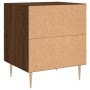 Engineered wood brown oak bedside table 40x35x47.5 cm by vidaXL, Nightstands - Ref: Foro24-827290, Price: 33,25 €, Discount: %