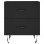 Nightstands 2 pcs black engineered wood 40x35x47.5 cm by vidaXL, Nightstands - Ref: Foro24-827295, Price: 79,24 €, Discount: %