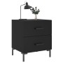 Nightstands 2 pcs black engineered wood 40x35x47.5 cm by vidaXL, Nightstands - Ref: Foro24-827311, Price: 94,48 €, Discount: %