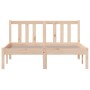 Estructura de cama madera maciza 120x190 cm de vidaXL, Camas y somieres - Ref: Foro24-814854, Precio: 90,99 €, Descuento: %