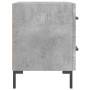 Bedside table 2 units in gray concrete engineered wood 40x35x47.5cm by vidaXL, Nightstands - Ref: Foro24-827317, Price: 86,31...