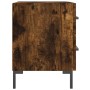 Smoked oak engineered wood bedside table 40x35x47.5 cm by vidaXL, Nightstands - Ref: Foro24-827318, Price: 48,50 €, Discount: %