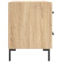 Mesita de noche madera de ingeniería roble Sonoma 40x35x47,5 cm de vidaXL, Mesitas de noche - Ref: Foro24-827314, Precio: 47,...