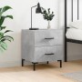 Concrete gray engineered wood bedside table 40x35x47.5 cm by vidaXL, Nightstands - Ref: Foro24-827316, Price: 47,50 €, Discou...