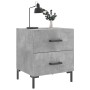 Concrete gray engineered wood bedside table 40x35x47.5 cm by vidaXL, Nightstands - Ref: Foro24-827316, Price: 47,99 €, Discou...