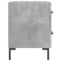 Concrete gray engineered wood bedside table 40x35x47.5 cm by vidaXL, Nightstands - Ref: Foro24-827316, Price: 47,99 €, Discou...