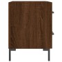 Nightstand 2 pcs oak brown engineered wood 40x35x47.5 cm by vidaXL, Nightstands - Ref: Foro24-827323, Price: 65,64 €, Discoun...