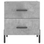 Concrete gray engineered wood bedside table 40x35x47.5 cm by vidaXL, Nightstands - Ref: Foro24-827332, Price: 51,30 €, Discou...