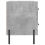 Nightstand 2 pcs concrete gray engineered wood 40x35x47.5cm by vidaXL, Nightstands - Ref: Foro24-827333, Price: 93,33 €, Disc...