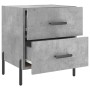 Nightstand 2 pcs concrete gray engineered wood 40x35x47.5cm by vidaXL, Nightstands - Ref: Foro24-827333, Price: 93,33 €, Disc...