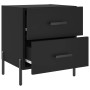 Nightstands 2 pcs black engineered wood 40x35x47.5 cm by vidaXL, Nightstands - Ref: Foro24-827327, Price: 101,52 €, Discount: %