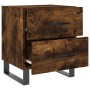 Nightstand 2 pcs engineered wood smoked oak 40x35x47.5cm by vidaXL, Nightstands - Ref: Foro24-827367, Price: 66,51 €, Discoun...