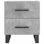 Mesita de noche madera ingeniería gris hormigón 40x35x47,5 cm de vidaXL, Mesitas de noche - Ref: Foro24-827364, Precio: 61,01...