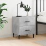 Engineered wood gray concrete bedside table 40x35x47.5 cm by vidaXL, Nightstands - Ref: Foro24-827348, Price: 50,20 €, Discou...