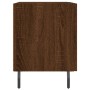 Brown oak engineered wood bedside table 40x35x47.5 cm by vidaXL, Nightstands - Ref: Foro24-827354, Price: 53,07 €, Discount: %