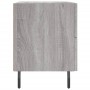 Mesitas noche 2 uds madera ingeniería gris Sonoma 40x35x47,5 cm de vidaXL, Mesitas de noche - Ref: Foro24-827353, Precio: 73,...