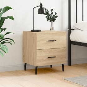 Sonoma oak engineered wood bedside table 40x35x47.5 cm by vidaXL, Nightstands - Ref: Foro24-827346, Price: 34,82 €, Discount: %