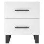 Nightstands 2 pcs engineered wood white 40x35x47.5 cm by vidaXL, Nightstands - Ref: Foro24-827357, Price: 92,99 €, Discount: %