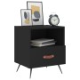 Nightstands 2 pcs black engineered wood 40x35x47.5 cm by vidaXL, Nightstands - Ref: Foro24-827375, Price: 72,16 €, Discount: %