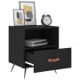 Nightstands 2 pcs black engineered wood 40x35x47.5 cm by vidaXL, Nightstands - Ref: Foro24-827375, Price: 72,16 €, Discount: %