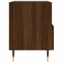 Brown oak engineered wood bedside table 40x35x47.5 cm by vidaXL, Nightstands - Ref: Foro24-827402, Price: 53,49 €, Discount: %