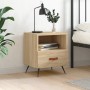 Sonoma oak engineered wood bedside table 40x35x47.5 cm by vidaXL, Nightstands - Ref: Foro24-827378, Price: 39,99 €, Discount: %