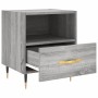 Mesitas noche 2 uds madera ingeniería gris Sonoma 40x35x47,5 cm de vidaXL, Mesitas de noche - Ref: Foro24-827401, Precio: 59,...