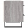 Mesitas noche 2 uds madera ingeniería gris Sonoma 40x35x47,5 cm de vidaXL, Mesitas de noche - Ref: Foro24-827369, Precio: 97,...