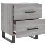 Mesitas noche 2 uds madera ingeniería gris Sonoma 40x35x47,5 cm de vidaXL, Mesitas de noche - Ref: Foro24-827369, Precio: 97,...