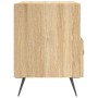 Mesita noche 2 uds madera ingeniería roble Sonoma 40x35x47,5 cm de vidaXL, Mesitas de noche - Ref: Foro24-827379, Precio: 70,...