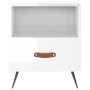 Nightstand 2 pcs glossy white engineered wood 40x35x47.5cm by vidaXL, Nightstands - Ref: Foro24-827377, Price: 75,77 €, Disco...