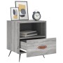 Mesitas noche 2 uds madera ingeniería gris Sonoma 40x35x47,5 cm de vidaXL, Mesitas de noche - Ref: Foro24-827385, Precio: 52,...