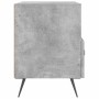 Mesita noche 2 uds madera ingeniería gris hormigón 40x35x47,5cm de vidaXL, Mesitas de noche - Ref: Foro24-827381, Precio: 73,...