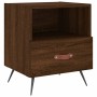 Nightstand 2 pcs oak brown engineered wood 40x35x47.5 cm by vidaXL, Nightstands - Ref: Foro24-827387, Price: 59,23 €, Discoun...