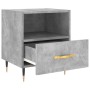 Bedside table 2 units in gray concrete engineered wood 40x35x47.5cm by vidaXL, Nightstands - Ref: Foro24-827397, Price: 69,70...