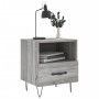 Mesitas noche 2 uds madera ingeniería gris Sonoma 40x35x47,5 cm de vidaXL, Mesitas de noche - Ref: Foro24-827433, Precio: 57,...