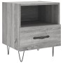 Nachttische 2 Stk. Sonomagraues Holzwerkstoff 40x35x47,5 cm von vidaXL, Nachttische - Ref: Foro24-827433, Preis: 57,25 €, Rab...