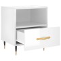 Nightstand 2 pcs glossy white engineered wood 40x35x47.5cm by vidaXL, Nightstands - Ref: Foro24-827393, Price: 75,92 €, Disco...