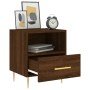 Nightstand 2 pcs oak brown engineered wood 40x35x47.5 cm by vidaXL, Nightstands - Ref: Foro24-827419, Price: 71,64 €, Discoun...