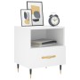 Nightstands 2 pcs engineered wood white 40x35x47.5 cm by vidaXL, Nightstands - Ref: Foro24-827389, Price: 58,99 €, Discount: %