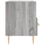 Mesita de noche madera de ingeniería gris Sonoma 40x35x47,5 cm de vidaXL, Mesitas de noche - Ref: Foro24-827416, Precio: 33,7...