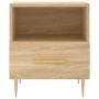 Nightstand 2 pcs engineered wood Sonoma oak 40x35x47.5 cm by vidaXL, Nightstands - Ref: Foro24-827411, Price: 68,74 €, Discou...