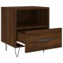 Mesita noche 2 uds madera ingeniería marrón roble 40x35x47,5 cm de vidaXL, Mesitas de noche - Ref: Foro24-827435, Precio: 68,...