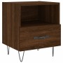 Mesita noche 2 uds madera ingeniería marrón roble 40x35x47,5 cm de vidaXL, Mesitas de noche - Ref: Foro24-827435, Precio: 68,...