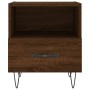 Mesita noche 2 uds madera ingeniería marrón roble 40x35x47,5 cm de vidaXL, Mesitas de noche - Ref: Foro24-827435, Precio: 68,...