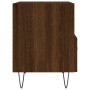 Mesita noche 2 uds madera ingeniería marrón roble 40x35x47,5 cm de vidaXL, Mesitas de noche - Ref: Foro24-827435, Precio: 68,...